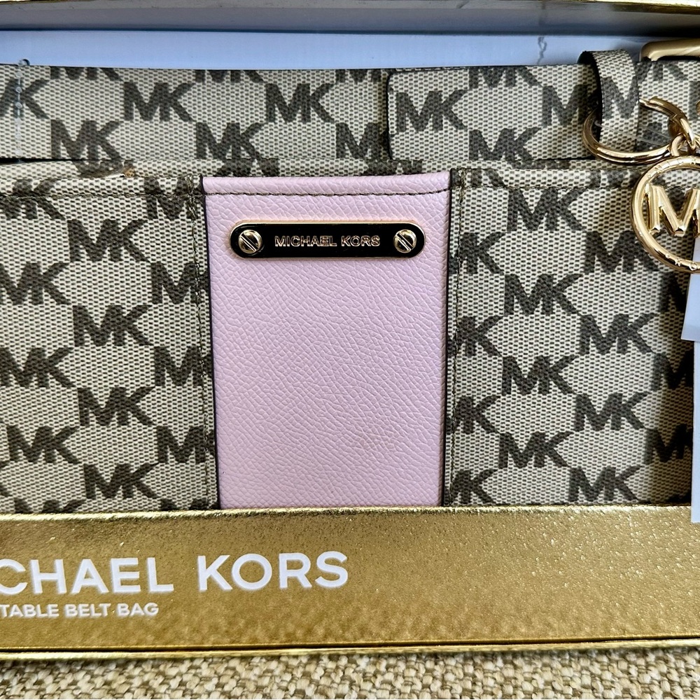 NWT Michael Kors Adjustable belt bag